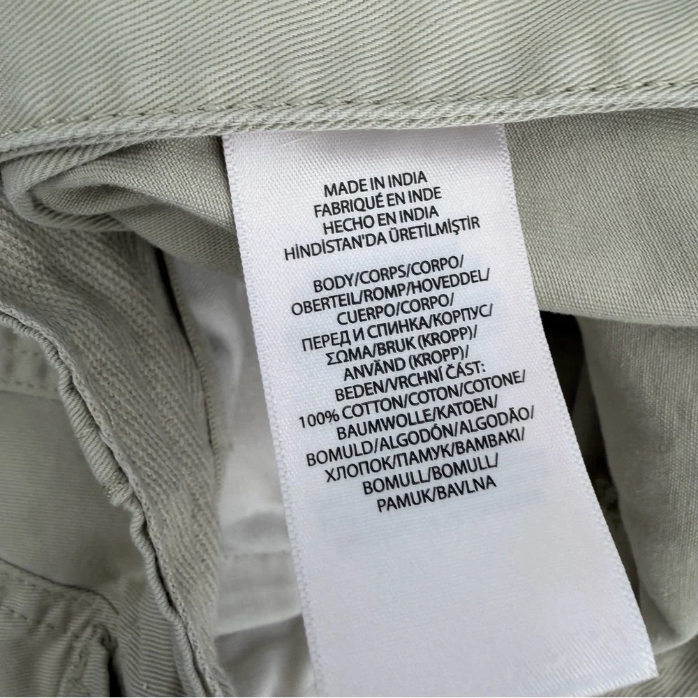 Polo Ralph Lauren Shorts Men’s 50 Big Beige Cargo Pockets Relaxed-discolored